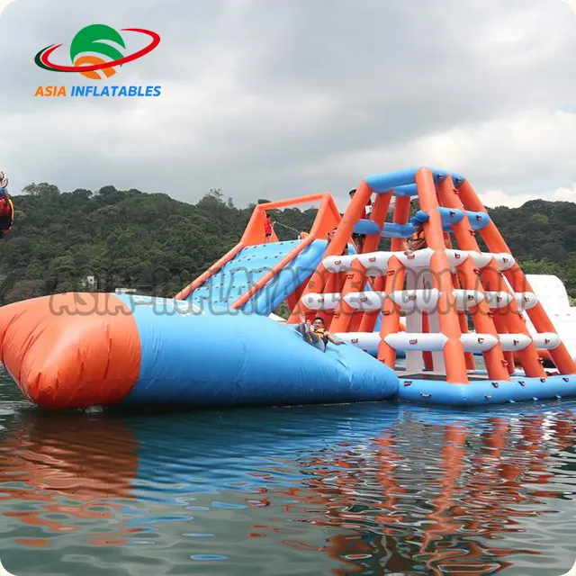 Inflatable ट्यूब तकिया कूद के लिए/के लिए Inflatable पानी बूँद पानी खेलने के उपकरण