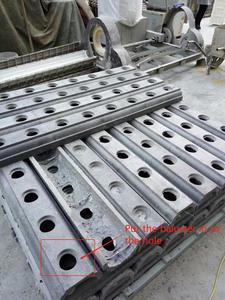 Prefabbricati in calcestruzzo balaustra di base fascio muffa - Product Image 5