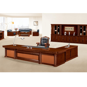 HY-D0748 Guangzhou de madera de lujo moderna mesa de oficina de CEO escritorio ejecutivo - Product Image 1