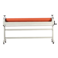 Offre Spéciale 1300mm vinyle autocollant rouleau à rouleau froide Machine À Plastifier (manuel Et électrique En Option)