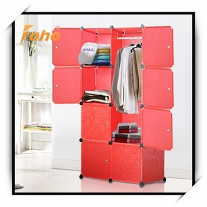 cubetti di plastica ad incastro 8 forma <span class=keywords><strong>l</strong></span> <span class=keywords><strong>armadio</strong></span> camera da letto fai da te - Product Image 6