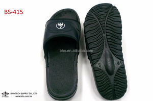 Chaussons de salle blanche antistatiques de sécurité BS-415 avec dessus en vinyle dissipatif unisexe - Product Image 6