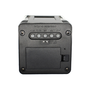 Điện tử kỹ thuật số Đồng hồ bàn với lịch LED Backlight Brushed kim loại kết thúc - Product Image 5