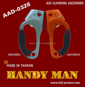 Ascendedor con mango de aluminio AAD-0328 CE EN567 para escalada con cuerda de 8-13 mm - Product Image 4