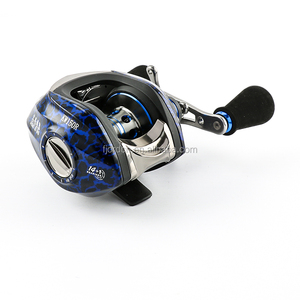 FJORD-fabricantes de carretes de pesca japoneses, 8 + 1BB 6,3: 1, freno magnético, cebo de Metal, carrete de pesca de fundición