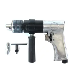 High Quality 1/2" Pistol Style Keyed Chuck Heavy Duty Reversible Air Drill Portable Hand Held Pneumatic Drill PG-1074