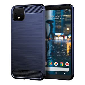 Carbon <strong>Fiber</strong> Shockproof Soft TPU Back Cover Phone Case for <strong>Google</strong> Pixel 4 Xl - Product Image 6