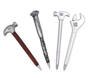 छुट्टी पार्टी व्यक्तित्व बैलपॉइंट पेन उपकरण पेन लेयर्स नाखून हथौड़ा के आकार का पेन - Product Image 6