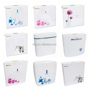 Réservoir de toilettes mural à double <span class=keywords><strong>chasse</strong></span>, économiseur d'<span class=keywords><strong>eau</strong></span>, en plastique PP - Product Image 5