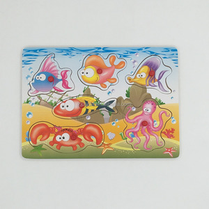 Puzzle in Legno con Animali della Fattoria - Product Image 3