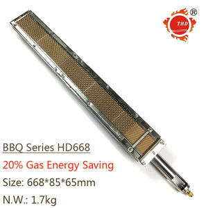 Nhà Máy bán hàng BBQ grills gốm xúc tác hồng ngoại rạng rỡ Burner nóng cho hd405 - Product Image 5