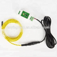 ANYING A-LC1A Módulo de Alarma Sensor de Fugas de Agua con Red RS485, Alcance de Detección de 500m, Fácil Instalación para Entornos de Salas de Servidores