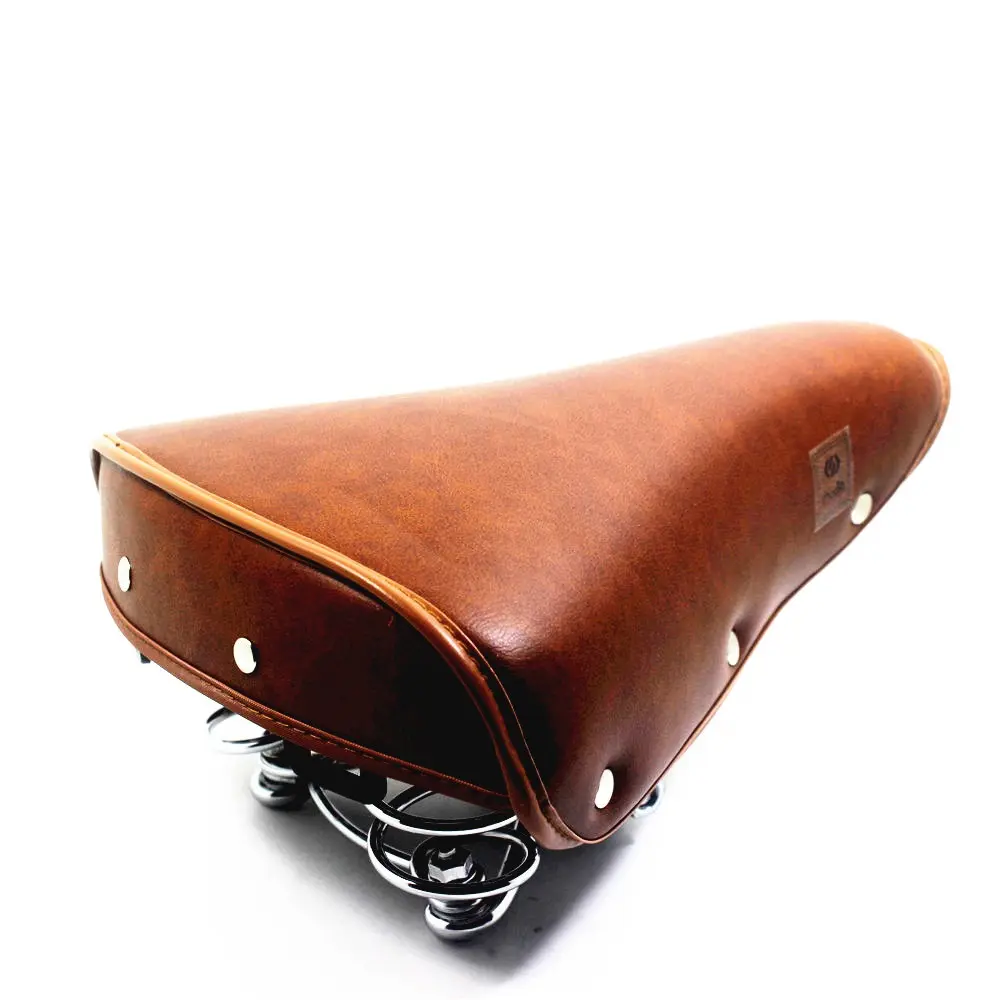 Bike seat cushion Comfortable bicycle leather Saddle for men/women/kids