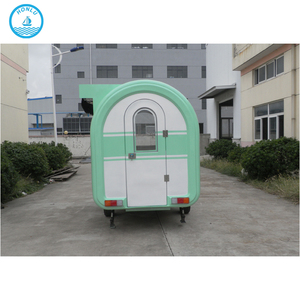 Chariots de café mobiles, remorque à cônes, camion à pizza, camion à glace pilée à vendre en Europe - Product Image 3
