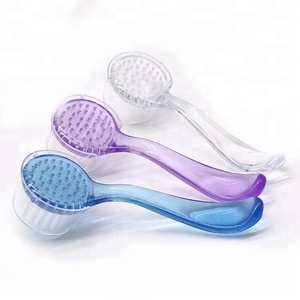 Venta caliente <span class=keywords><strong>precio</strong></span> de fábrica de plástico mango largo de cabeza redonda de <span class=keywords><strong>uñas</strong></span> de manicura cepillo limpiador profesional de alta calidad de cuidado de <span class=keywords><strong>uñas</strong></span> cepillo - Product Image 1