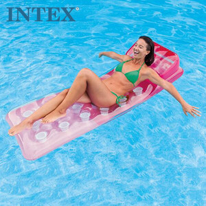 Tapis de piscine d'été <span class=keywords><strong>Intex</strong></span> 58890 à 18 poches avec oreiller - Product Image 2
