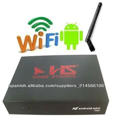 Nagra3 Chile, Brasil Amazonas 61W Android satélite Receptor IPTV / OTT DVBS2 HD Free iks AZ Android Mini hs2