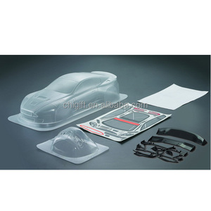 Pièces détachées pour voiture télécommandée PC Clear, carrosserie avec autocollant pour voiture télécommandée <span class=keywords><strong>1</strong></span>/<span class=keywords><strong>10</strong></span> sur route - Product Image 3