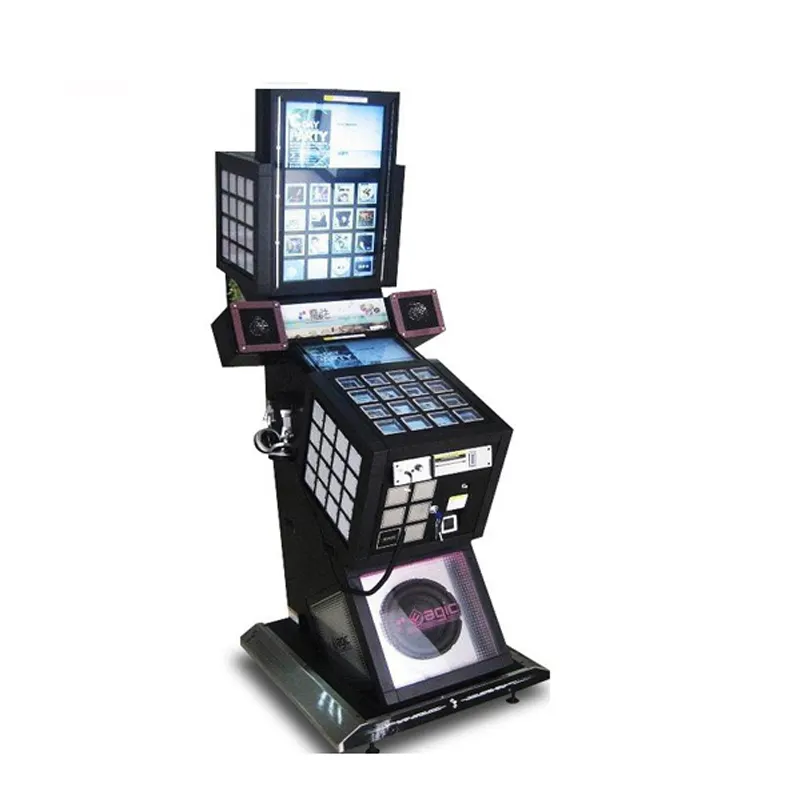 Muntautomaten Arcade Elektrische groothandel muziek simulator met rubik's cube type goedkope arcade games voor verkoop