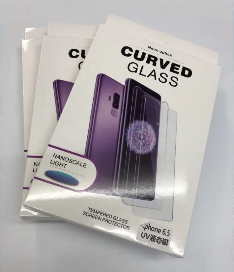 Liquid Curved UV Tempered Glass Nano For Samsung S10 S10 lite plus Note 8 9 10 Liquid Screen Protector