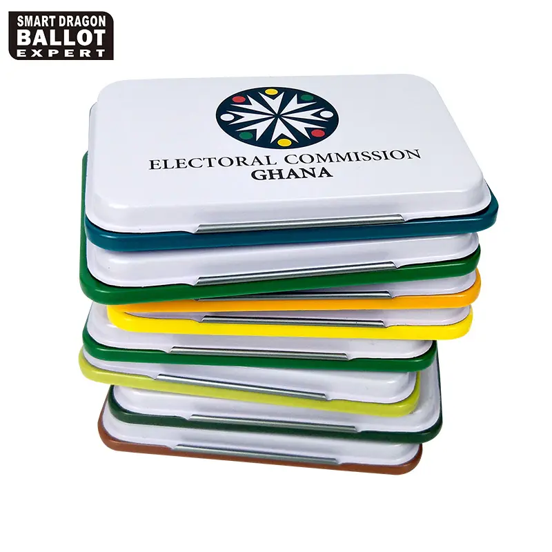 Terbaik Persegi Panjang Kantor Pemilu Voting Suara Suara Memilih Stempel Pad