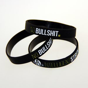 Boce mais barato baller bandas de mão de borracha com logotipo pulseira - Product Image 1