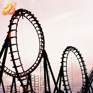 Nouveau <span class=keywords><strong>parc</strong></span> d'attractions manèges 12.8 <span class=keywords><strong>m</strong></span> hauteur aire de jeux équipement montagnes russes - Product Image 5