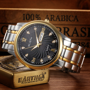 Bajo Precio oem moda hombres reloj de cuarzo mujer reloj de pulsera - Product Image 3