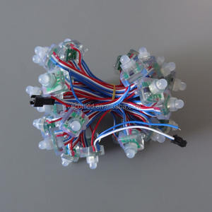 5V Square Shape Waterproof IP68 12mm <strong>WS2801</strong> RGB Pixel <strong>led</strong> christmas <strong>light</strong> - Product Image 4