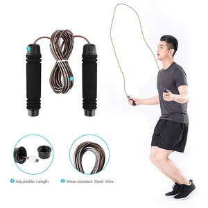 Ensemble de rouleaux de roue en acier et plastique AB <span class=keywords><strong>Corde</strong></span> à <span class=keywords><strong>sauter</strong></span> et barres de poussée pour l'exercice d'entraînement des <span class=keywords><strong>bras</strong></span> à la maison - Product Image 6