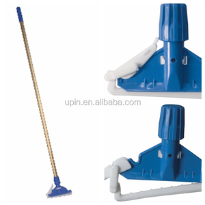 Fregona de limpieza de suelo <span class=keywords><strong>industrial</strong></span> de lujo BEAO, fregona de algodón con poste de acero comercial, fregona de algodón de lujo - Product Image 1