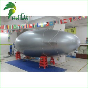 פופולרי פרסום מתנפח מעופף כסף הליום RC Blimp דגם בלון