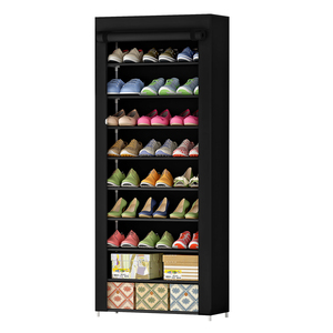 Scarpiera Pieghevole a 9 Livelli, Organizzatore <span class=keywords><strong>per</strong></span> Scarpe in Tessuto <span class=keywords><strong>per</strong></span> Ingresso e Soggiorno - Product Image 1