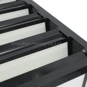 Deep pleated hepa filter h13