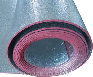 Térmica XPE de espuma de papel de aluminio material de aislamiento térmico rollo de espuma