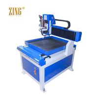 Mini graveur Laser 3d CNC 4 axes, Machine à graver bon marché, routeur à bois, Cube en verre, 6090