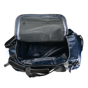 Sac de sport pliable DEVANCE 70L personnalisé, léger, imperméable, en PVC, motif géométrique, avec fermeture éclair - Product Image 5