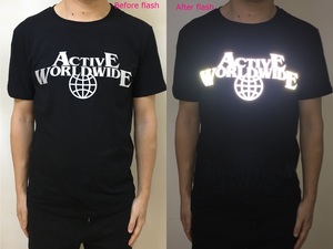 Tùy Chỉnh Sắt Trên Phản Quang In Ấn Logo Phản Quang Truyền Nhiệt Vinyl Cho T-shirt - Product Image 2