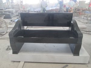 Bancos conmemorativos <span class=keywords><strong>de</strong></span> granito negro increíble, <span class=keywords><strong>monumentos</strong></span> <span class=keywords><strong>de</strong></span> piedra Tombstone - Product Image 3