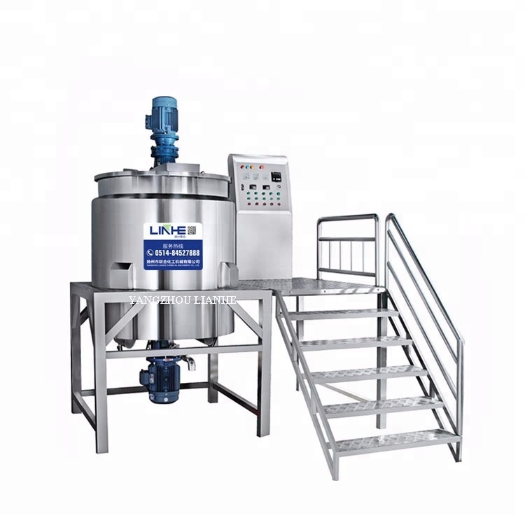 500L Liquid Detergent Making Machine with Mixing and Homogenizer