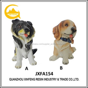 Resina Divertido Decorativo Polyresin Siberian <span class=keywords><strong>Husky</strong></span> Cachorro para la venta Decoración Del Hogar - Product Image 2