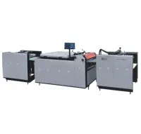 Máquina de recubrimiento UV automática, suministro profesional, punto Digital, SGUV-660A/740A