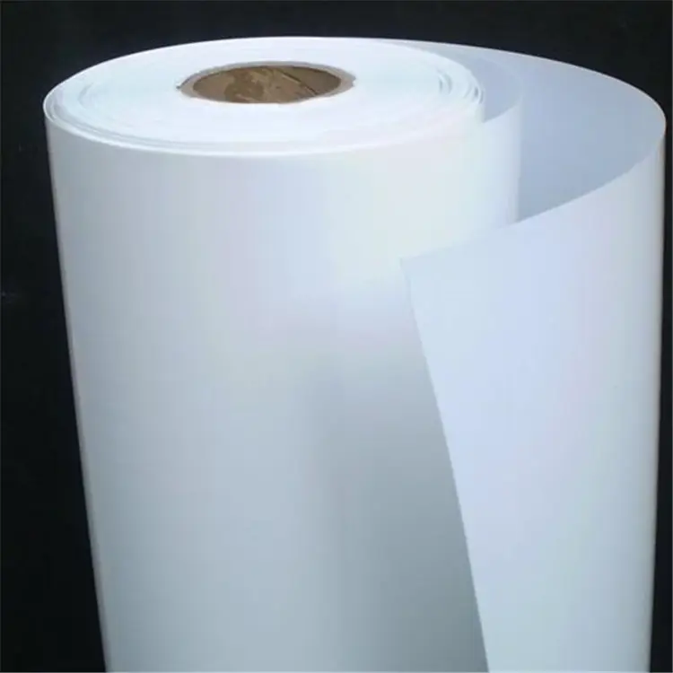 0.5mm White pp kunststoff Polypropylene pp blatt polypropylen In Roll For Printing