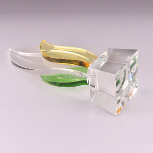 Pujiang-كوب ملون للهب الكريستال مع قاعدة شفافة من المصنع - Product Image 5