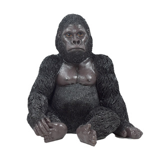 Resin <strong>Large</strong> Chimpanzee Statue Orangutan Animal Figurines Monkey Sculpture Home <strong>Garden</strong> Decoration <strong>Ornament</strong> - Product Image 1
