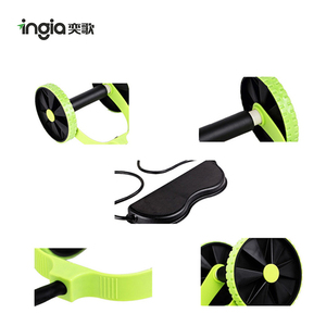 Precio adecuado armas ejercitador <span class=keywords><strong>abdominal</strong></span> <span class=keywords><strong>abdomen</strong></span> rodillo <span class=keywords><strong>con</strong></span> doble <span class=keywords><strong>rueda</strong></span> de ejercicio - Product Image 3