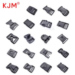 Plastic Buckles Buckleplastic Backpack Plastic Buckle Multi-Color Plastic Side Release Contoured Curve Buckles For Paracord Backpack Strap