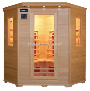 3 personas de cedro rojo sala de Sauna de infrarrojos - Product Image 5