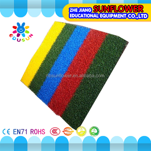 Court de tennis gazon artificiel haute résistance anti-fissure bleu gazon artificiel pour jardin - Product Image 1