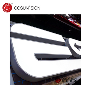 <span class=keywords><strong>Empresa</strong></span> Oficina signos LED acrílico luz letras <span class=keywords><strong>de</strong></span> canal al aire libre 3D acrílico frontal iluminado led tienda - Product Image 1